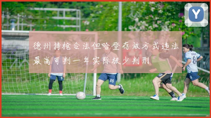 德州持枪合法但哈登存放方式违法最高可判一年实际极少判刑